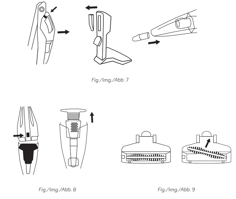 cecotec Popstar 2900 Ergoflex Aspirador Vertical 3 - Fig 7-9