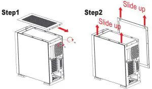 AZZA CSAZ-7000 Zircon Full Tower PC Case -figure 11