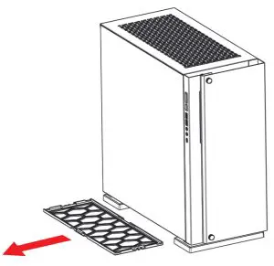 AZZA CSAZ-7000 Zircon Full Tower PC Case -figure 12