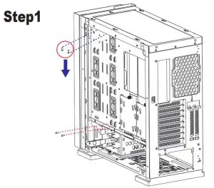 AZZA CSAZ-7000 Zircon Full Tower PC Case -figure 13