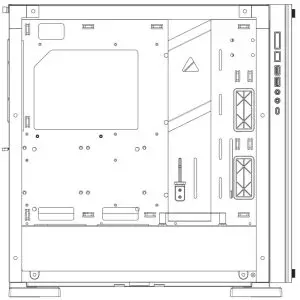 AZZA CSAZ-7000 Zircon Full Tower PC Case -figure 3