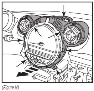 Metra Mini Countryman & Paceman - DASH DISASSEMBLY 12