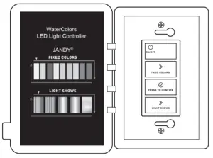 Jandy H0698200 WaterColors LED Light Controller - Attach