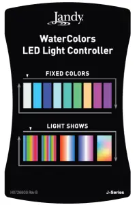 Jandy H0698200 WaterColors LED Light Controller - Operation