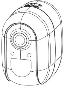 DENVER IOB-207 Wi-Fi IP Outdoor Smart Camera - Battery