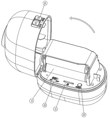 DENVER IOB-207 Wi-Fi IP Outdoor Smart Camera - Product Design 1