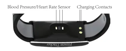 Charging Description of Wristband