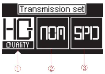 ACCSOON CINEEYE2PRORX CineEye II Pro Wireless Video Receiver - Data Rate Setting