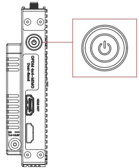 ACCSOON CINEEYE2PRORX CineEye II Pro Wireless Video Receiver - Turn On Off