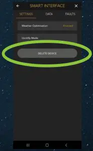 IDEAL HALO Changing Wi-fi Password or Router - Delete Device