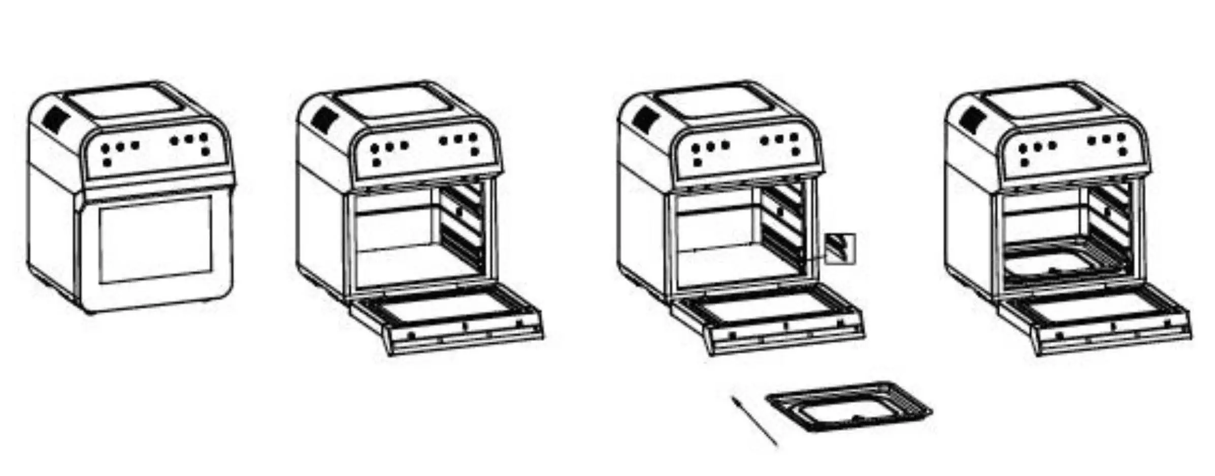 Yedi Air Fryer Oven fig10