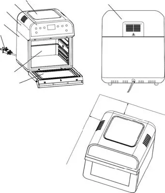 Yedi Air Fryer Oven fig2