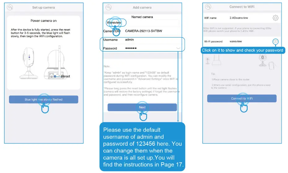 wansview Q3S HD Wireless IP Camera-Add IP Camera 2