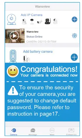 wansview Q3S HD Wireless IP Camera- Image