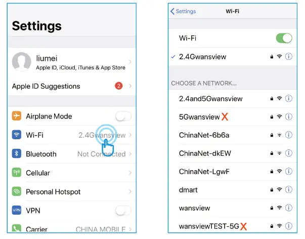 wansview Q3S HD Wireless IP Camera- Setting