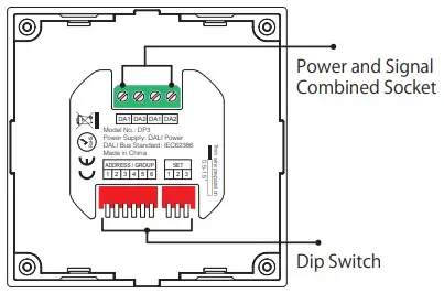 MiBOXER DP3 DALI RGB+CCT Dimming Panel fig3