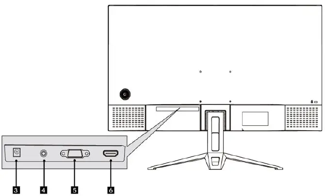 kogan KAMN24F7CSB Full HD Curved 75HZ FreeSync Gaming Monitor fig-3