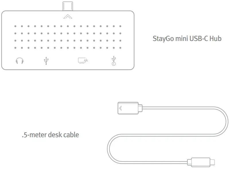 twelve south StayGo Mini USB-C Hub - Box
