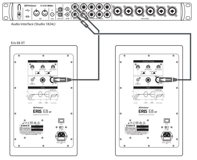 PreSonus Eris XT-Series High-Definition Near Field Studio fig15