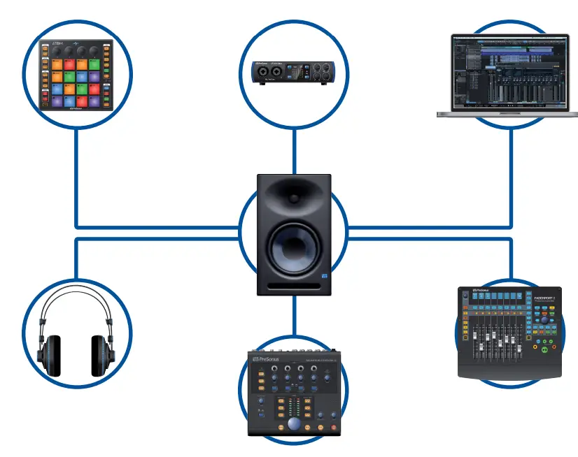 PreSonus Eris XT-Series High-Definition Near Field Studio fig4