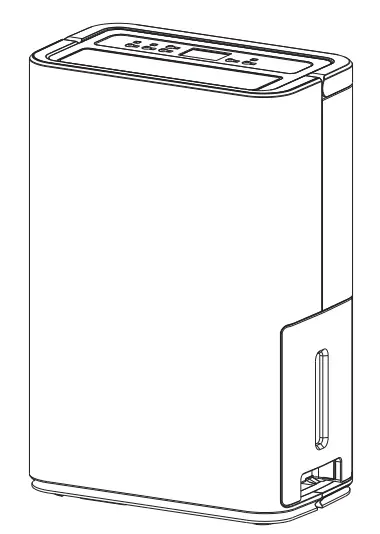ausclimate WDH-316DB Dehumidifier fig1