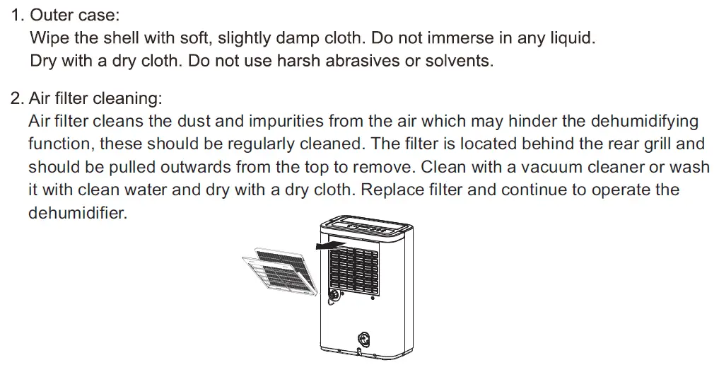 ausclimate WDH-316DB Dehumidifier fig15