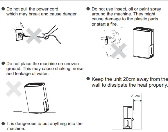 ausclimate WDH-316DB Dehumidifier fig4