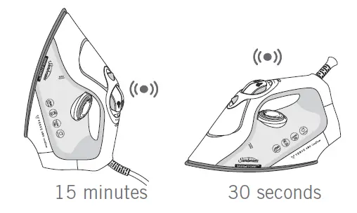 Sunbeam SRC6000 Verve 600 CeraFlow Iron FIG 4