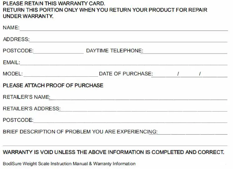 bodisure BWS100 Weight Scale-6