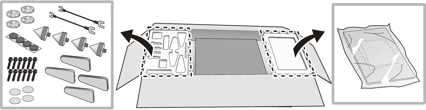 Attaching the base plates 01