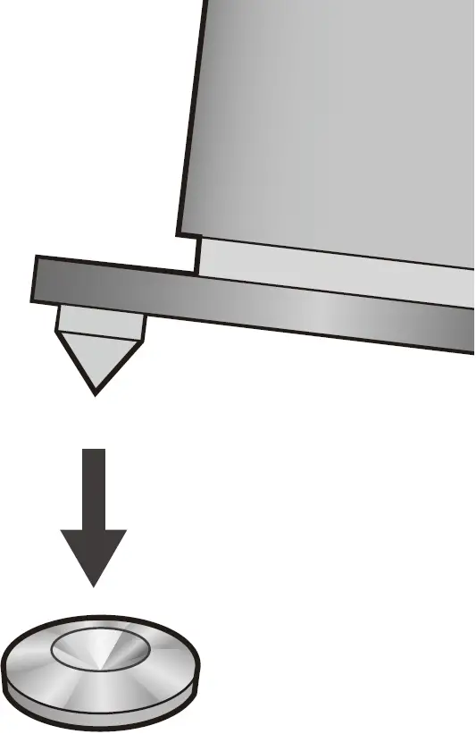 Placing the speakers using the spikes 04