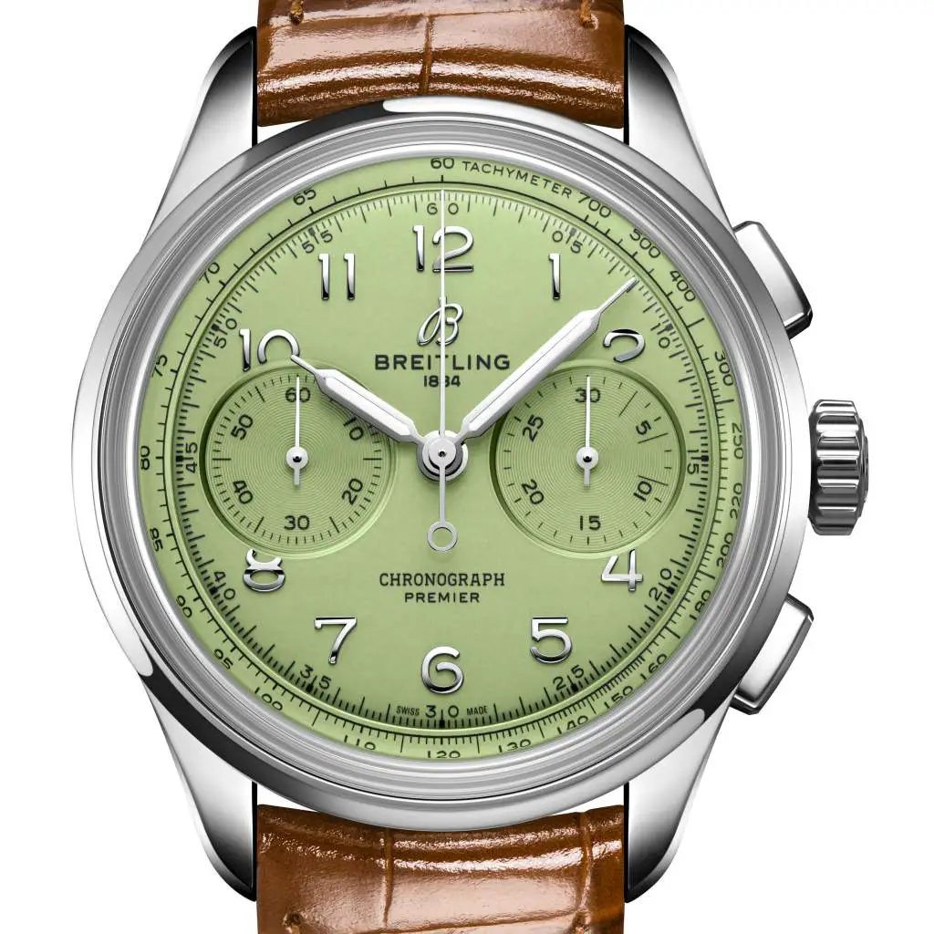 BREITLING Premier B09 Chronograph 40 Stainless Steel Watch Instruction fig 1