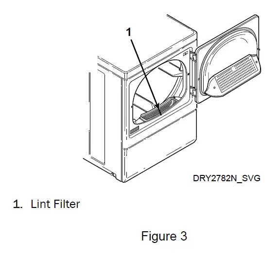 Speed Queen D518519EN Dryer fig 10