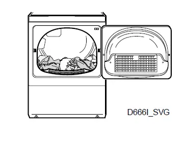 Speed Queen D518519EN Dryer fig 3