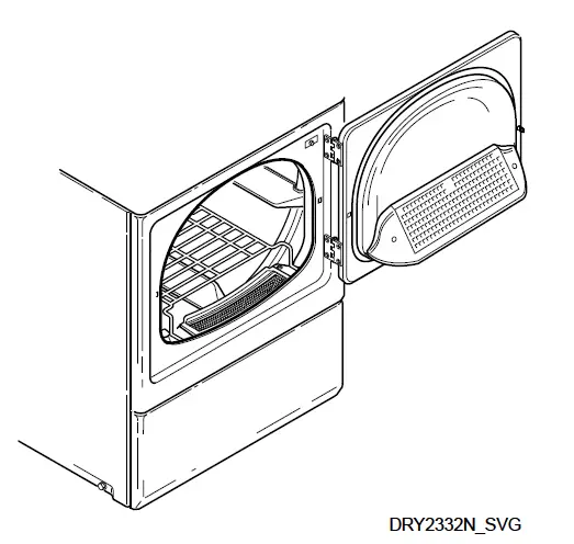 Speed Queen D518519EN Dryer fig 9