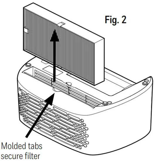 Honeywell HPA020 Series Hepa Air Purifier - HEPA FILTERS