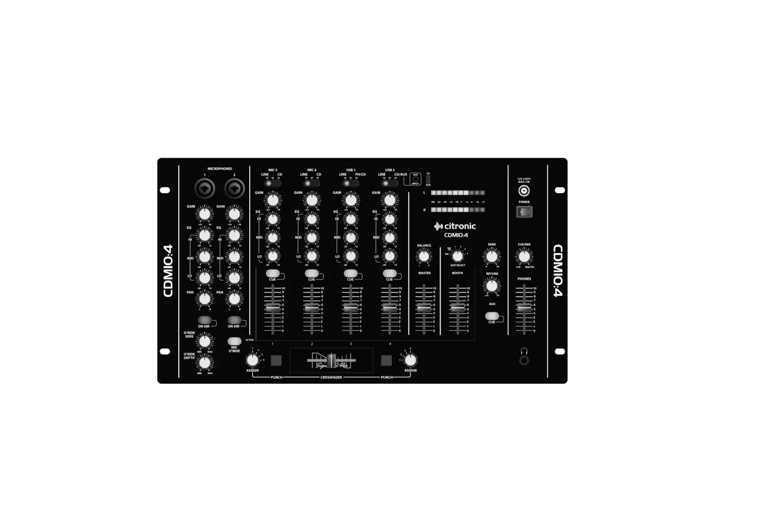 Citronic Cdm10:4 19.4 Inch Channel Usb Mixer User Manual Citronic Cdm10:4 19.4 Inch Channel Usb Mixer User Manual