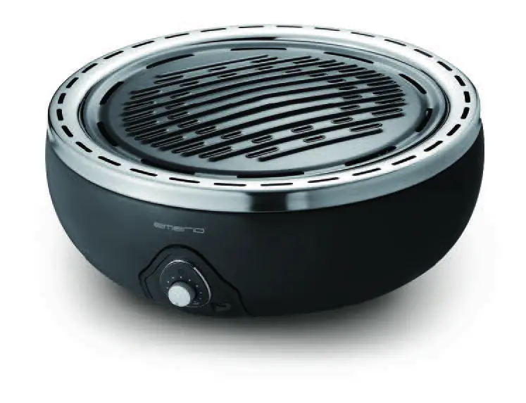 emerio BGP-115557.1 Portable Charcoal BBQ Grill with Fan Product