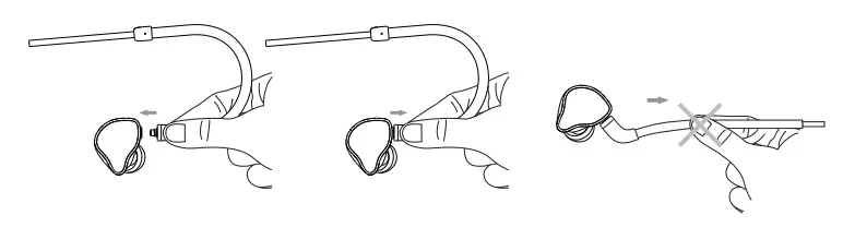 FiiO FH5 3BA+1 Dynamic Hybrid Earphone - Exchanging cable