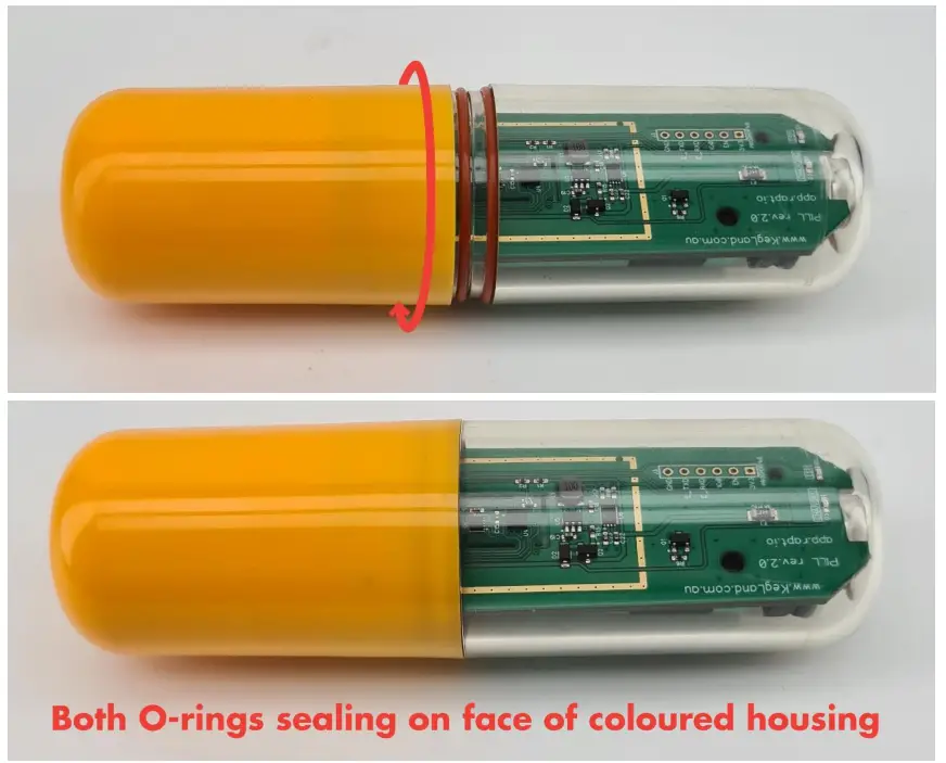 KegLand KL20596 RAPT Pill Hydrometer amp Thermometer - hermetic