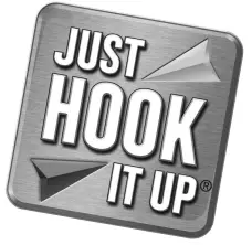 JUST HOOK IT UP logo