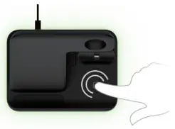 Touch ON-OFF the light