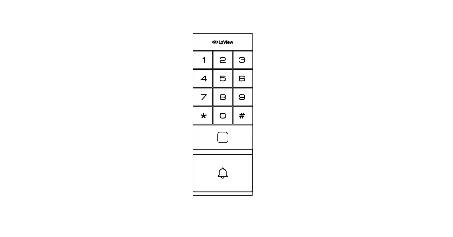 Laview Hu06 Smart Lock Keypad Installation Guide Laview Hu06 Smart Lock Keypad Installation Guide