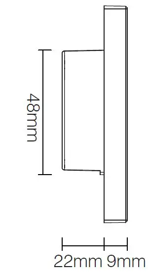 MiBOXER-T1 4-Zones-Dimming-Panel-Remote-pic-3