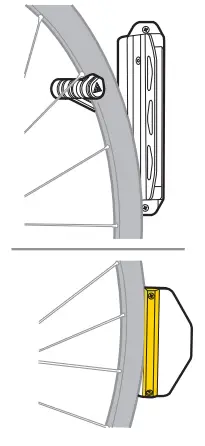 TOPEAK M_TW015 Swing Up Bike Holder - LEFT