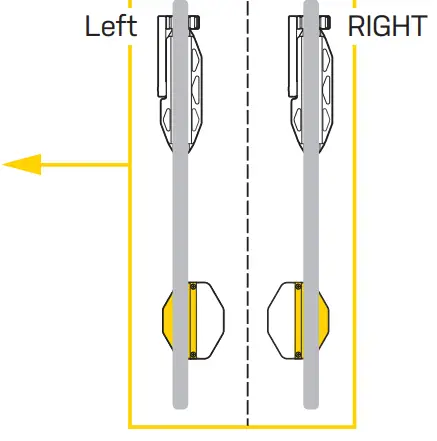 TOPEAK M_TW015 Swing Up Bike Holder - MOUNTING POSITION