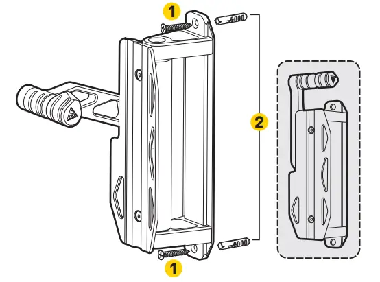 TOPEAK M_TW015 Swing Up Bike Holder - Main Unit