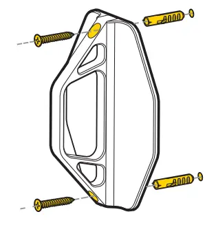 TOPEAK M_TW015 Swing Up Bike Holder - OPTION A
