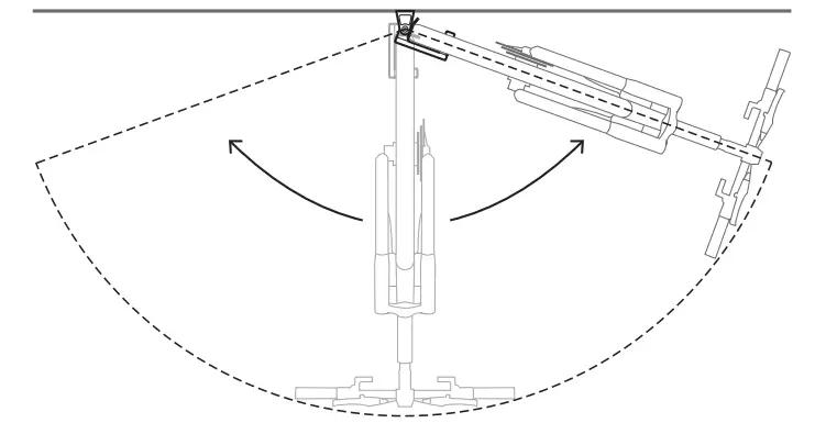 TOPEAK M_TW015 Swing Up Bike Holder - SWING LEFT OR RIGHT