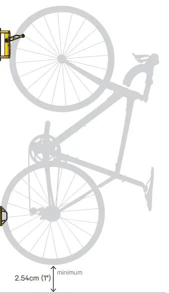 TOPEAK M_TW015 Swing Up Bike Holder - Screws